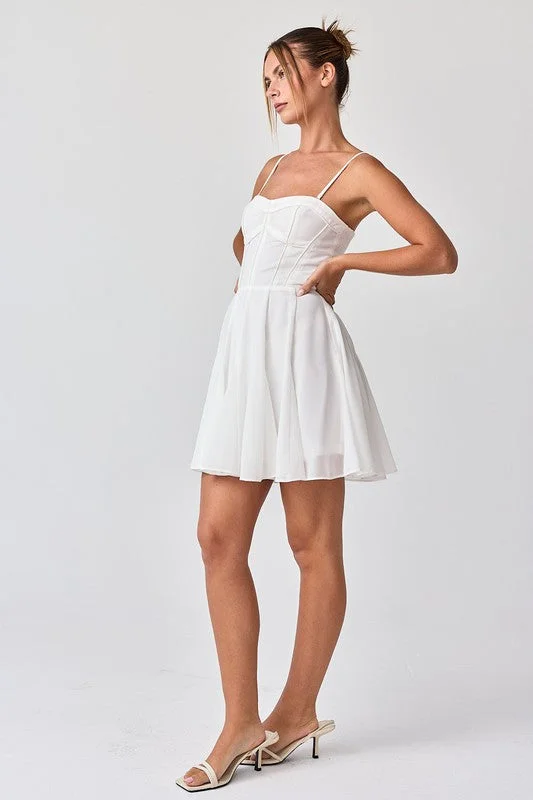 Mackenzie Dress-White