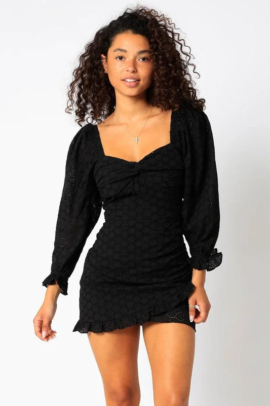 FINAL SALE Karlina Dress-Black
