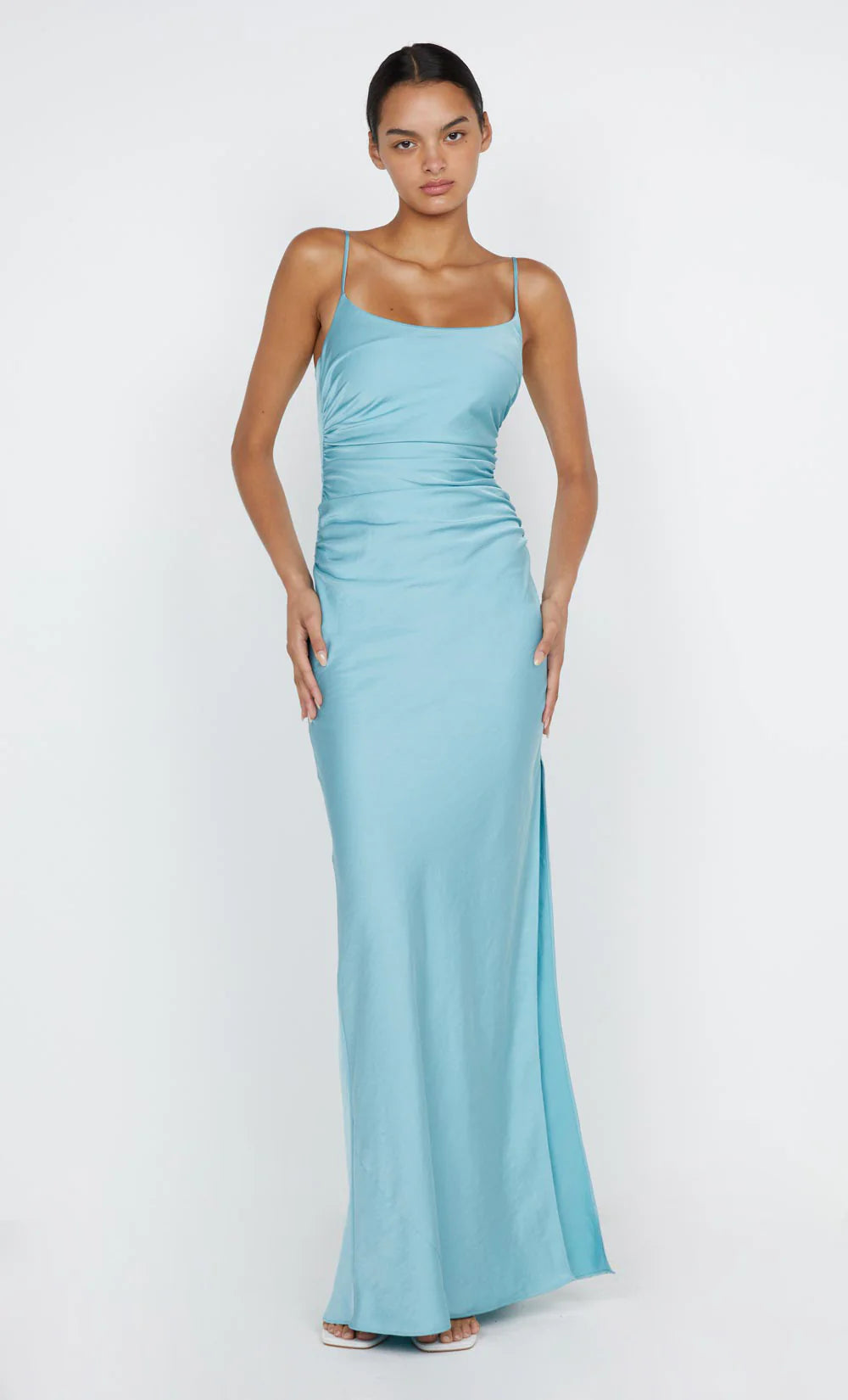 Bec and Bridge Emilia Scoop Neck Dress - Duck Egg