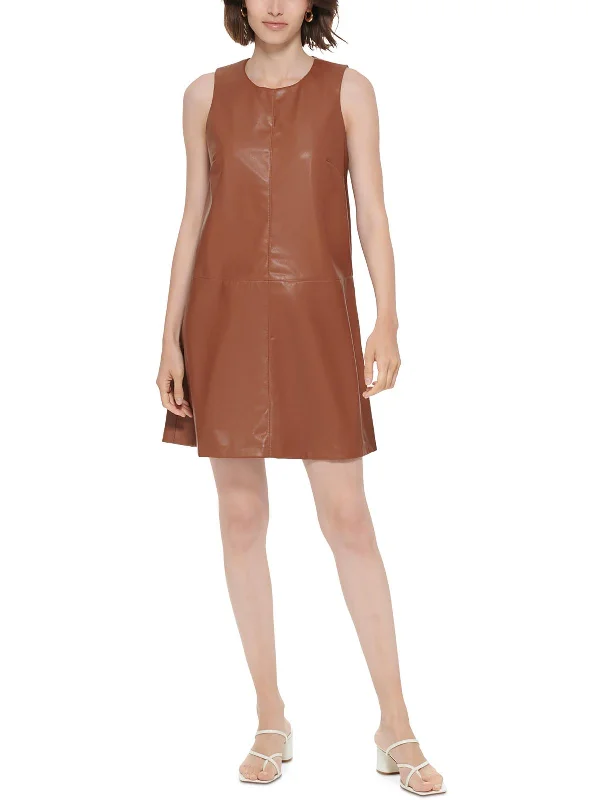 Womens Office Business Sheath Dress
