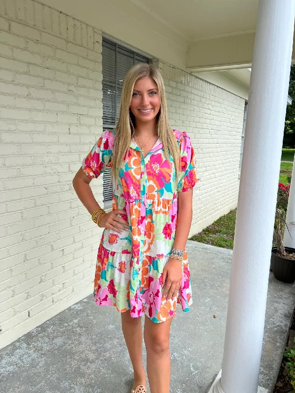 Flower Charms Dress