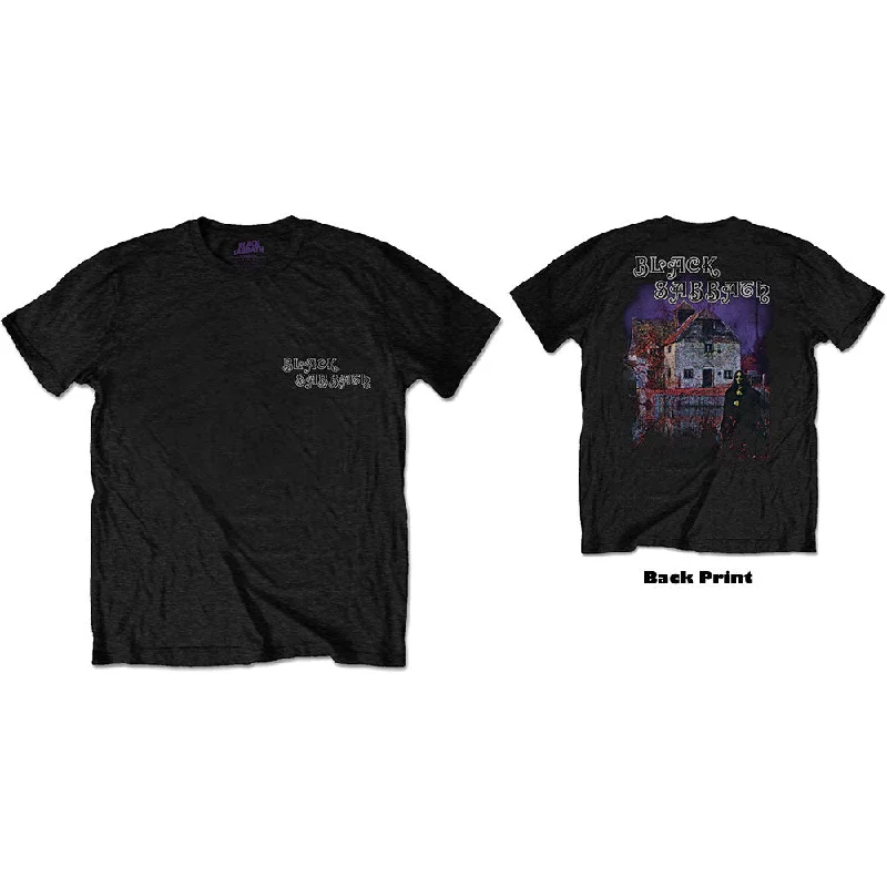 Black Sabbath | Official Band T-Shirt | Debut Album (Back Print) Lace Blend Ribbed Blend Corduroy Blend