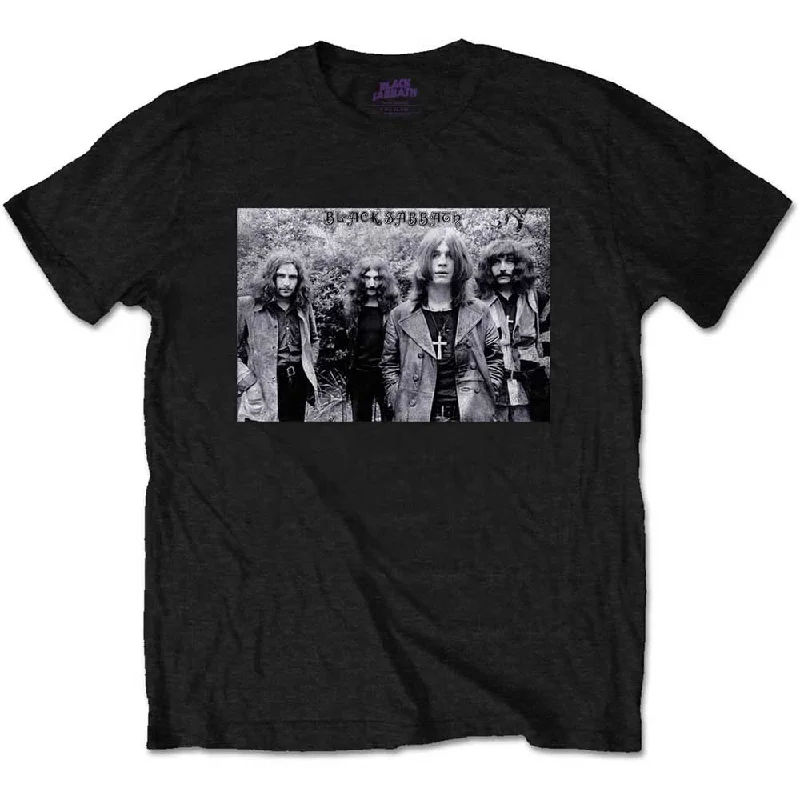 Black Sabbath | Official Band T-Shirt | Group Shot Nylon Fabric Polyester Fabric Spandex Fabric