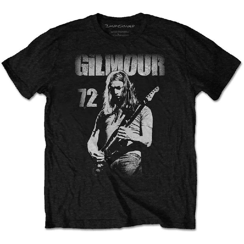 David Gilmour | Official Band T-Shirt | 72 Asymmetrical Pockets Print