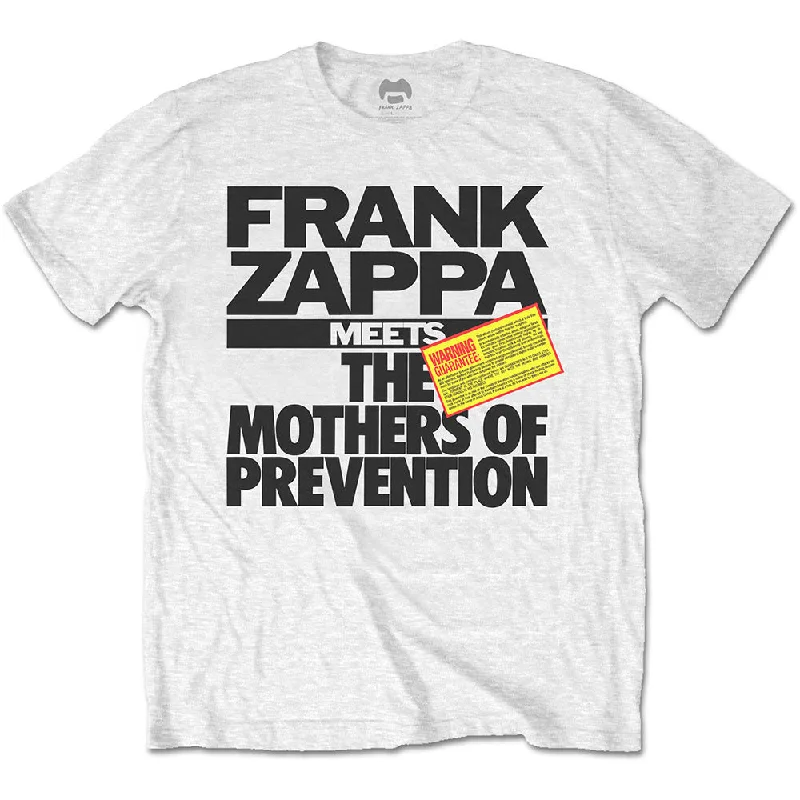 Frank Zappa | Official Band T-Shirt | The Mothers of Prevention Satin Fabric Silk Fabric Chiffon Fabric