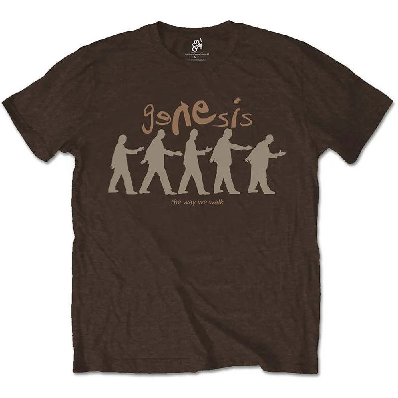 Genesis | Official Band T-Shirt | The Way We Walk Fleece Nylon Spandex