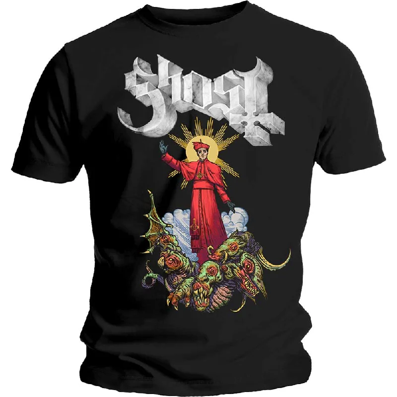 Ghost | Official Band T-Shirt | Plague Bringer Front Pockets Side Pockets Patch Pockets