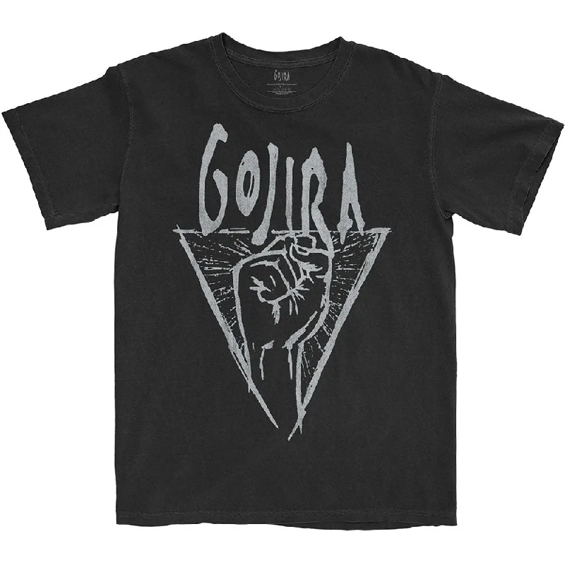 Gojira | Official Band T-Shirt | Power Glove Hooded Caped Shawl Collar