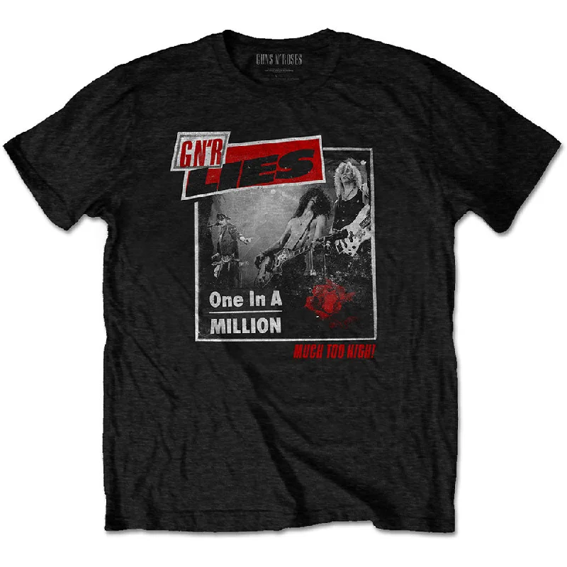 Guns N' Roses | Official Band T-Shirt | One in a Million Handmade Hand-knitted Hand-woven