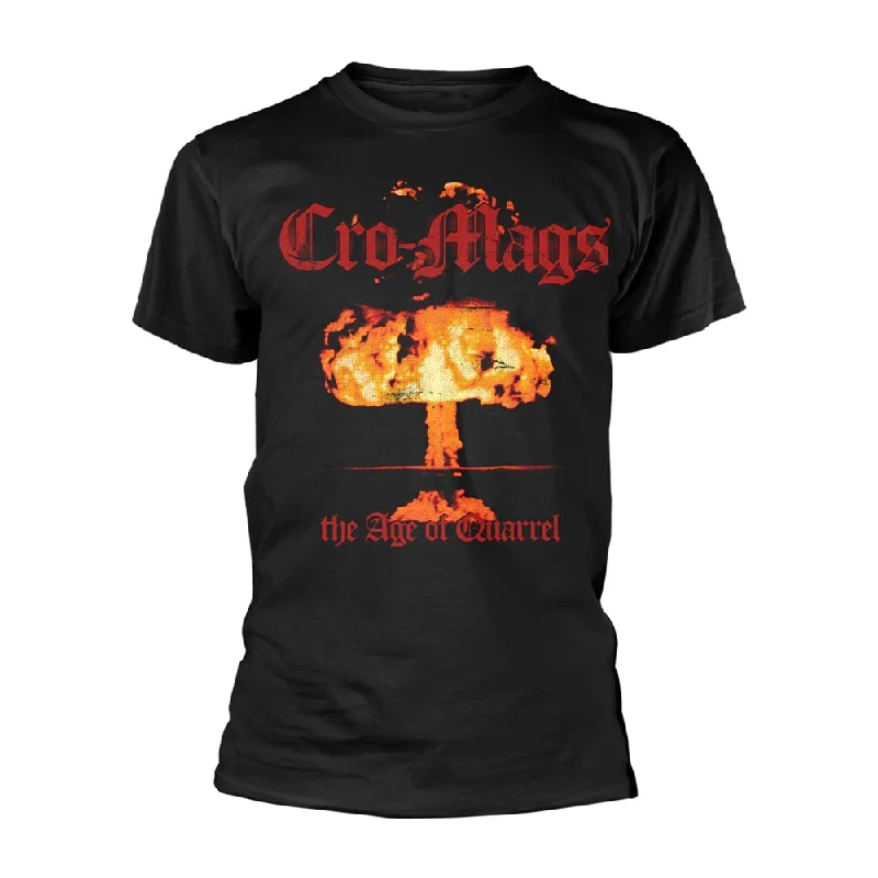 Cro-Mags Unisex T-shirt: The Age Of Quarrel Boxy Fit Fitted Loose