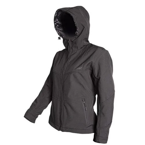 Moto Dry - Ladies Kevlar Protective Hoody Hoodie with Bell Sleeves Flared Feminine