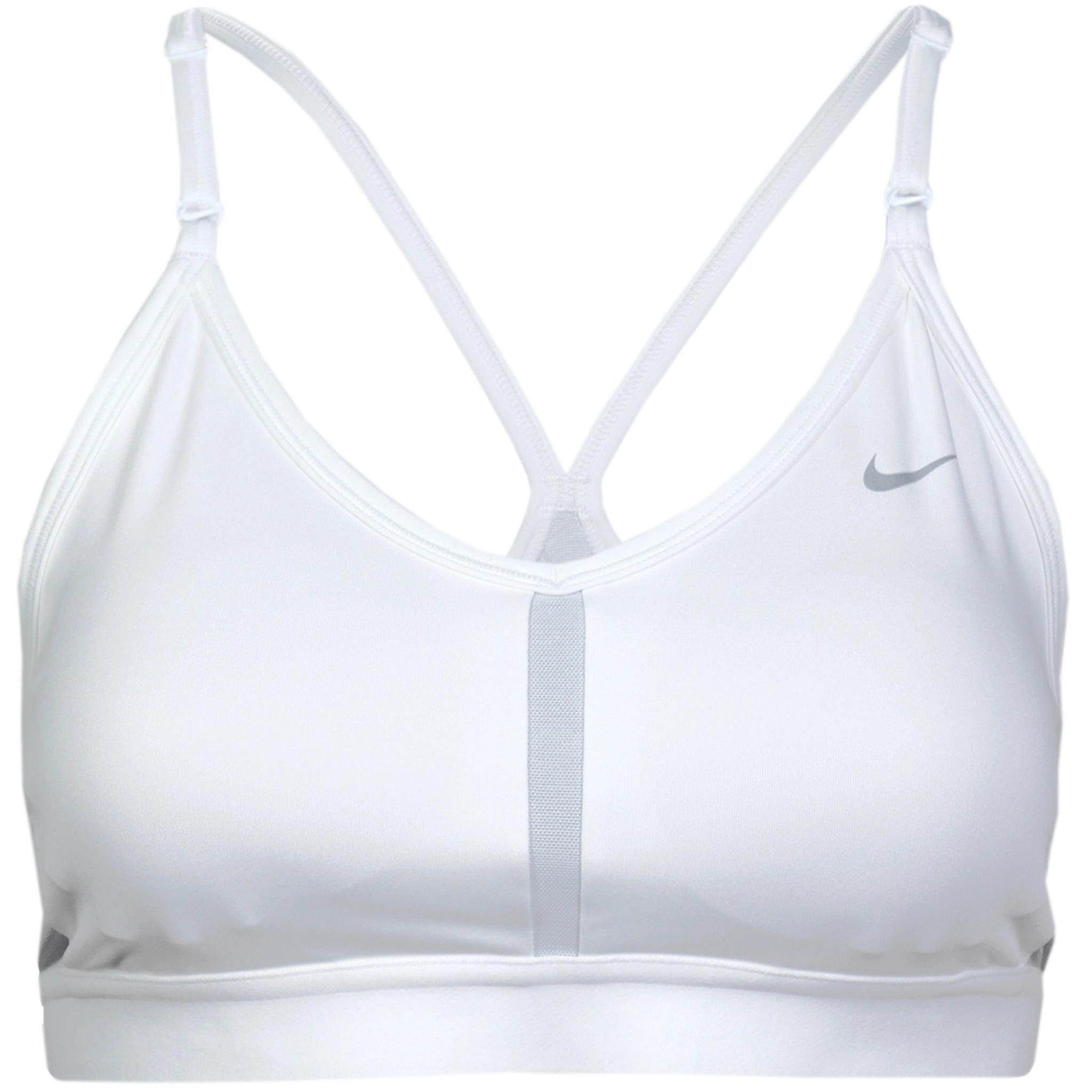 Nike Women's Court Dri-Fit Indy V-Neck Bra CZ4456-100 Comfort Fit Bralette