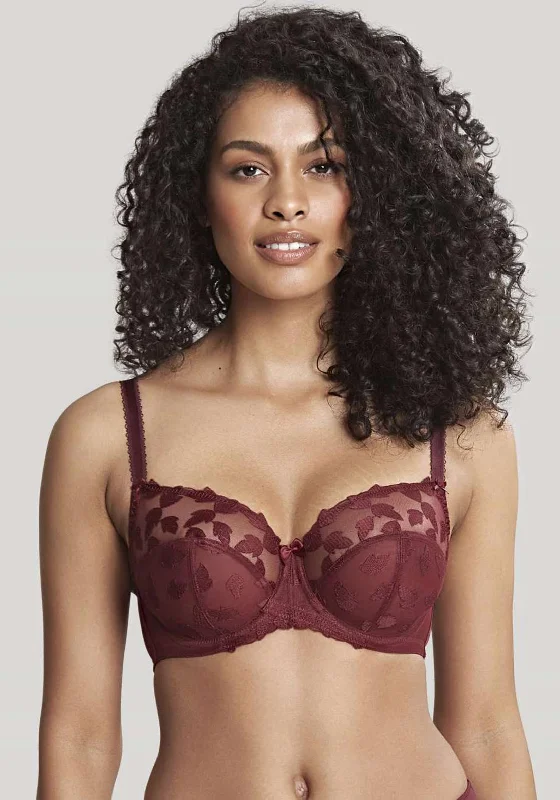 Panache Corrine Balconnet Bra, Velvet Cake Simple Wireless Bra