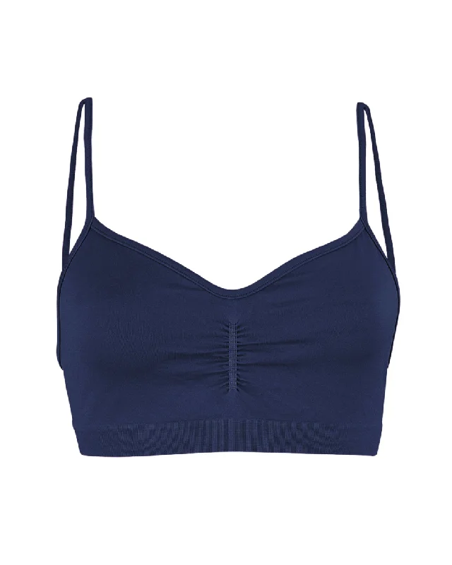 POISE Bra Top | Eclipse Chic Satin Bra