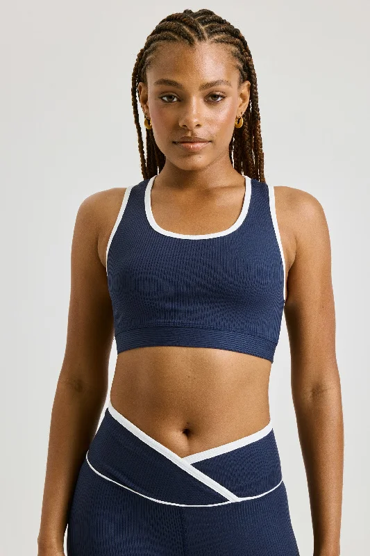 Ribbed Gym Bra 2.0 Trendy Sports Bra