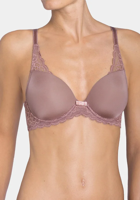 Triumph Amourette Spotlight Bra, Mauve Sports Support Bra