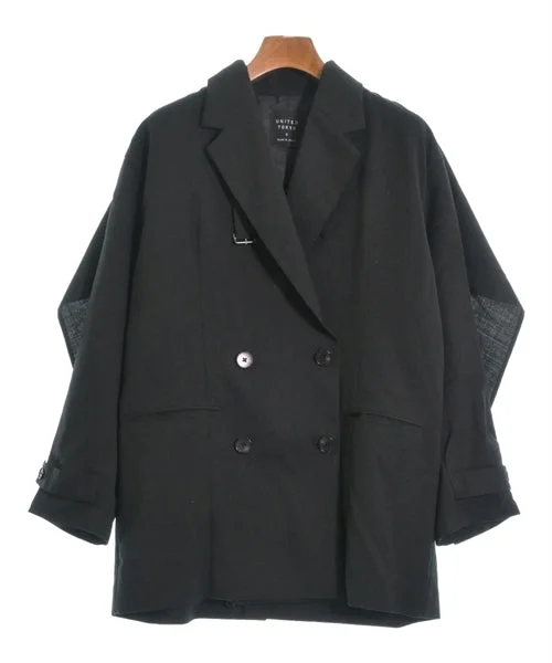 UNITED TOKYO Casual jackets A-Line Jacket Boat Neck Shawl Collar