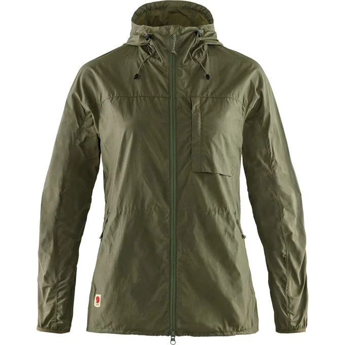 Women's High Coast Wind Jacket Welt Pockets Slit Pockets Flap Pockets