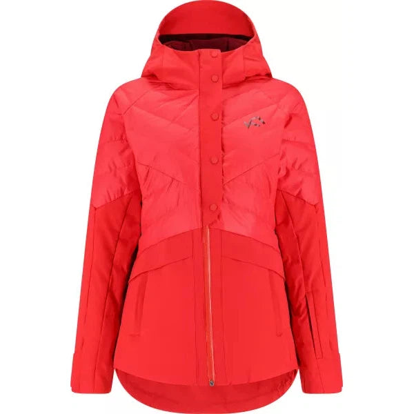 Women's Ragnhild Down Ski Jacket Hooded Jacket Caped Jacket Shawl Collar Jacket