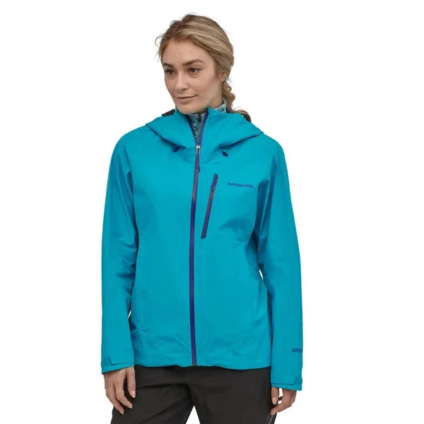 Patagonia Women's Calcite Gore-Tex Rain Jacket - Waterproof, Windproof, Breathable Toggled Jacket Drawstring Jacket Belted Jacket