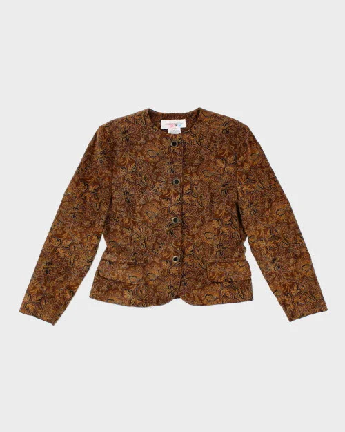 Vintage Jones New York Jacket - M Corduroy Jacket Velvet Jacket Brocade Jacket