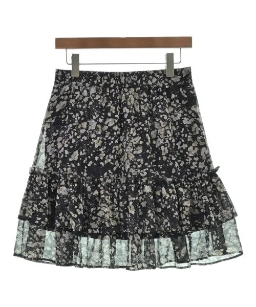 HUGO BOSS Mini skirts high slit skirt