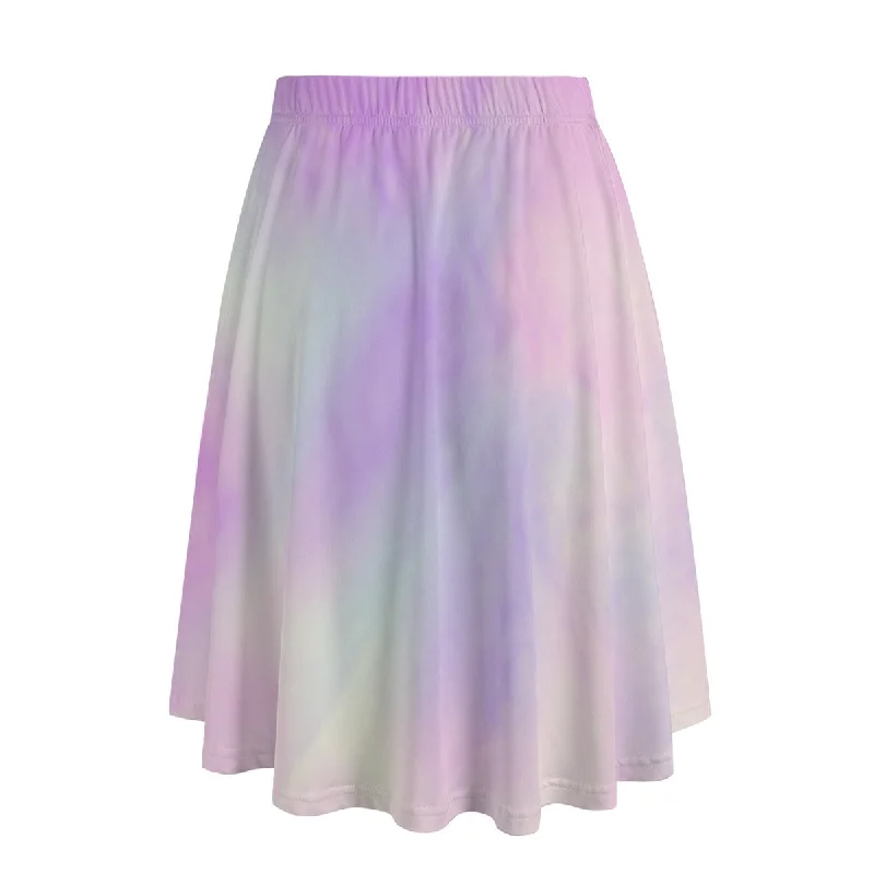 Cotton Candy Dream | Maxi Skirt With Pockets wool skirt warm