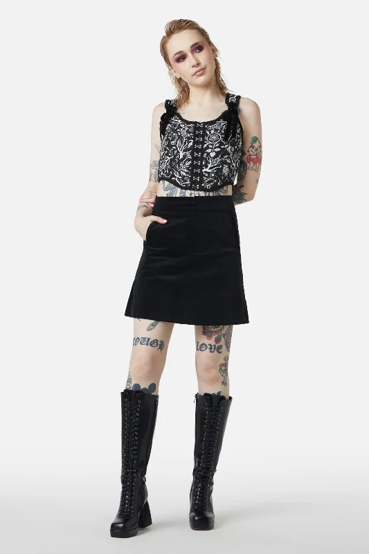 At The Alter Mini Skirt lace skirt romantic