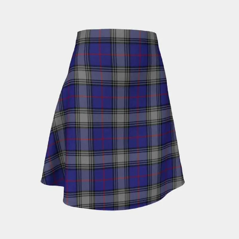 Kinnaird Tartan Flared Skirt corduroy skirt cozy