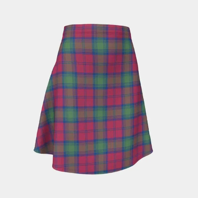 Lindsay Ancient Tartan Flared Skirt pencil skirt chic