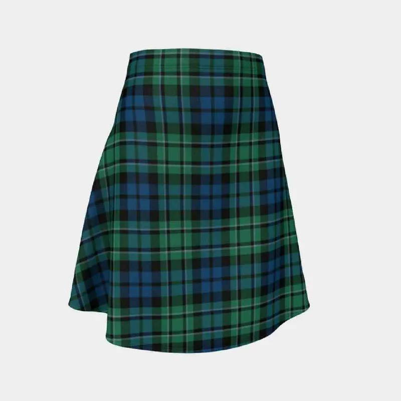 MacCallum Ancient Tartan Flared Skirt mini skirt trendy