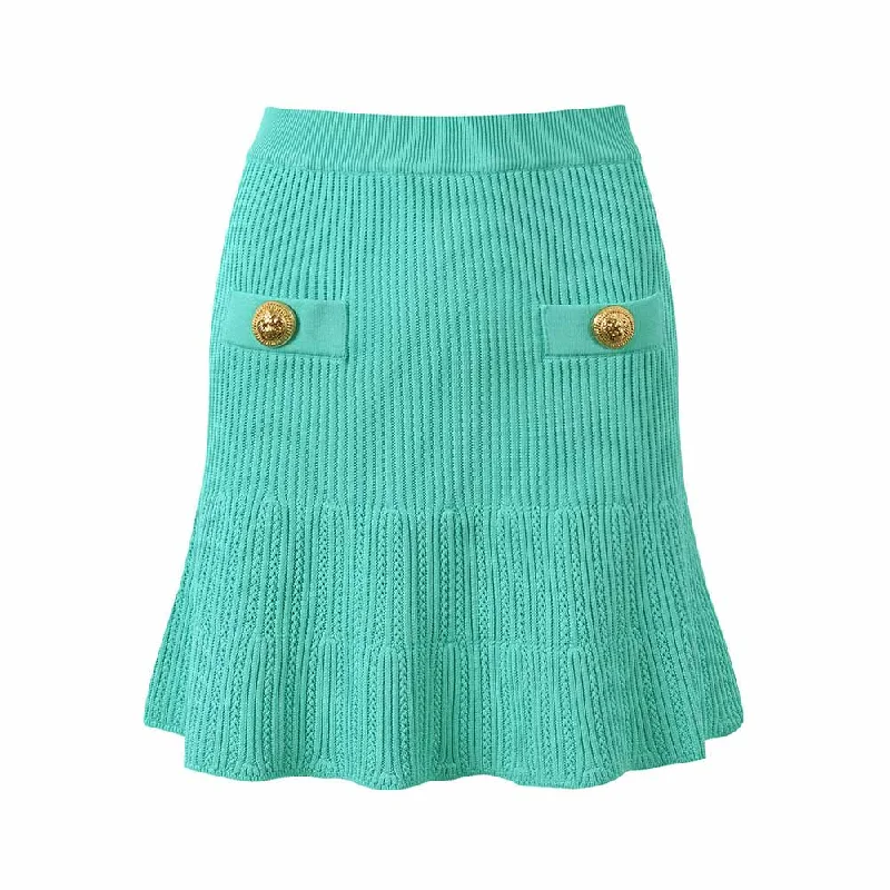 Turquoise Skirt